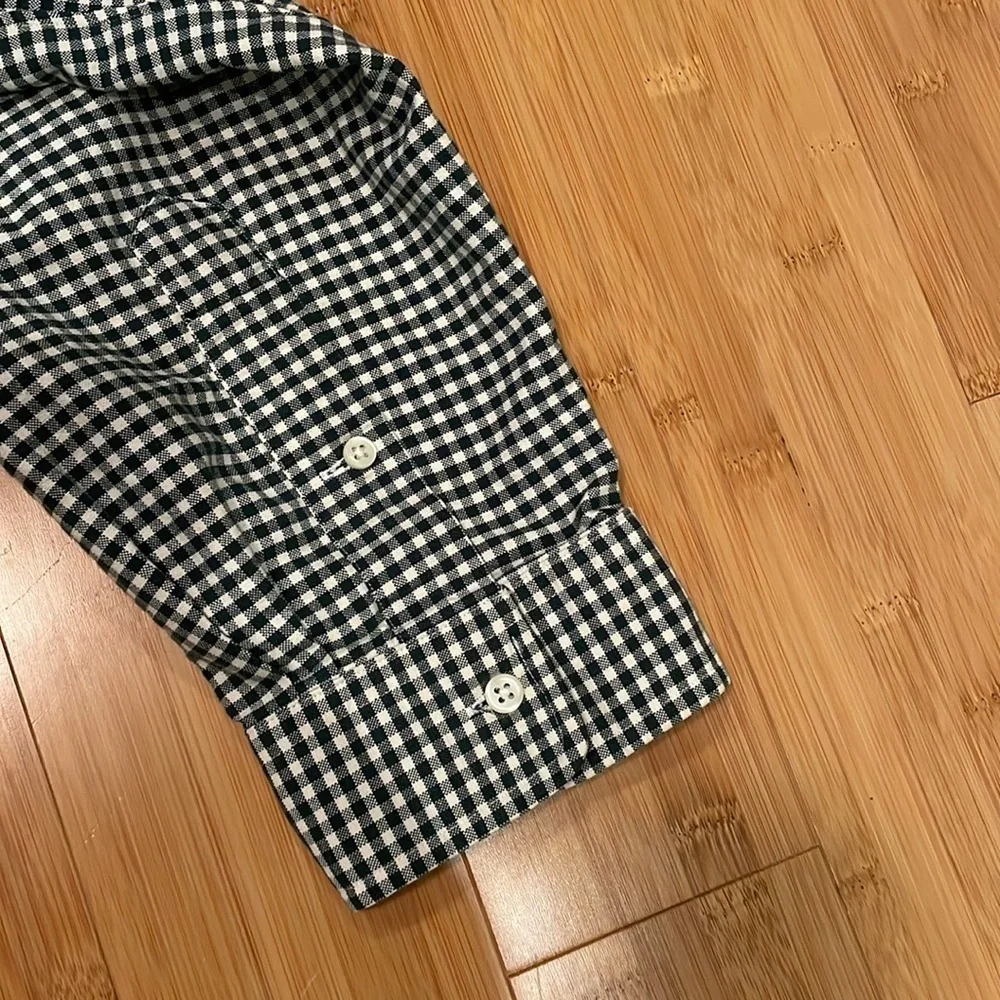 Ralph Lauren Custom Fit Green and White Checkered XXL - Picture 4 of 9
